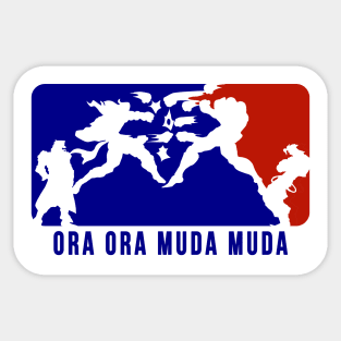 Major League Ora Muda Sticker